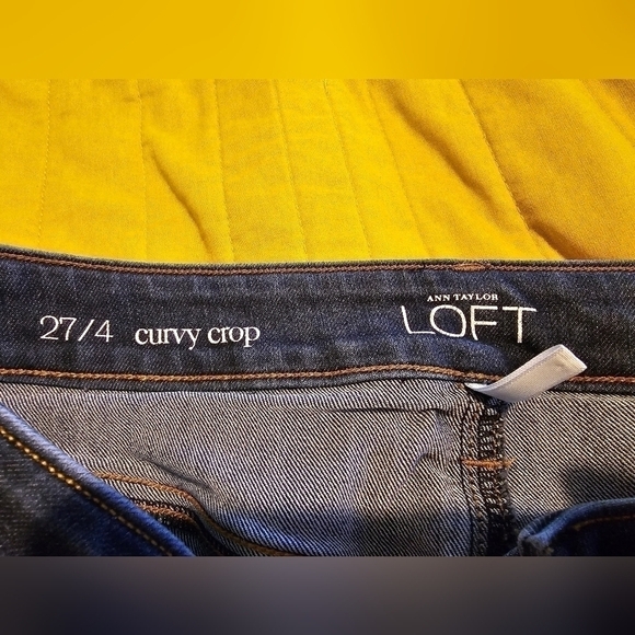 Ann taylor loft jeans. Size 27 - Picture 3 of 3